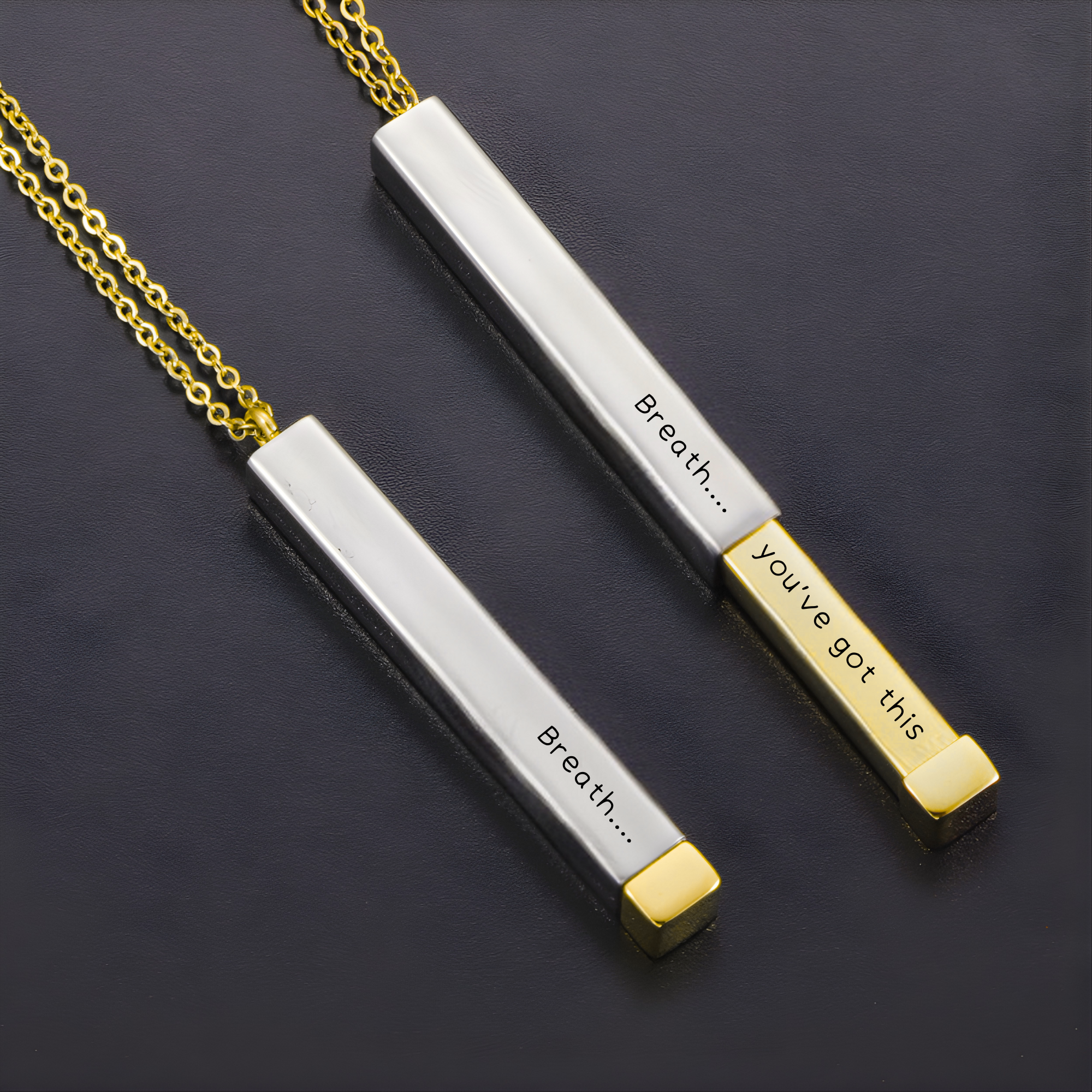The Secret Bar: Personalised Stainless Steel Necklace