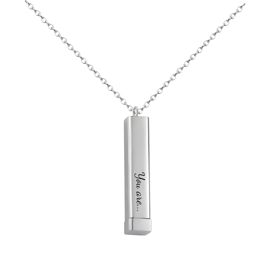 The Secret Bar: Personalised Stainless Steel Necklace
